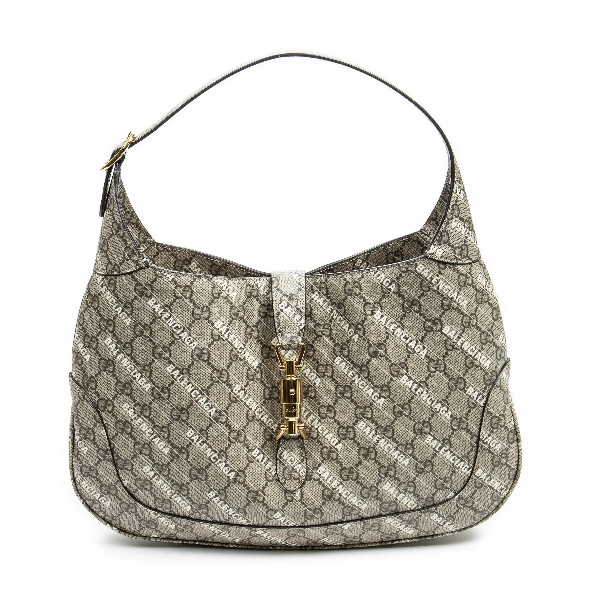 1961 GuccixBalenciaga Hacker Project Medium Jackie Hobo