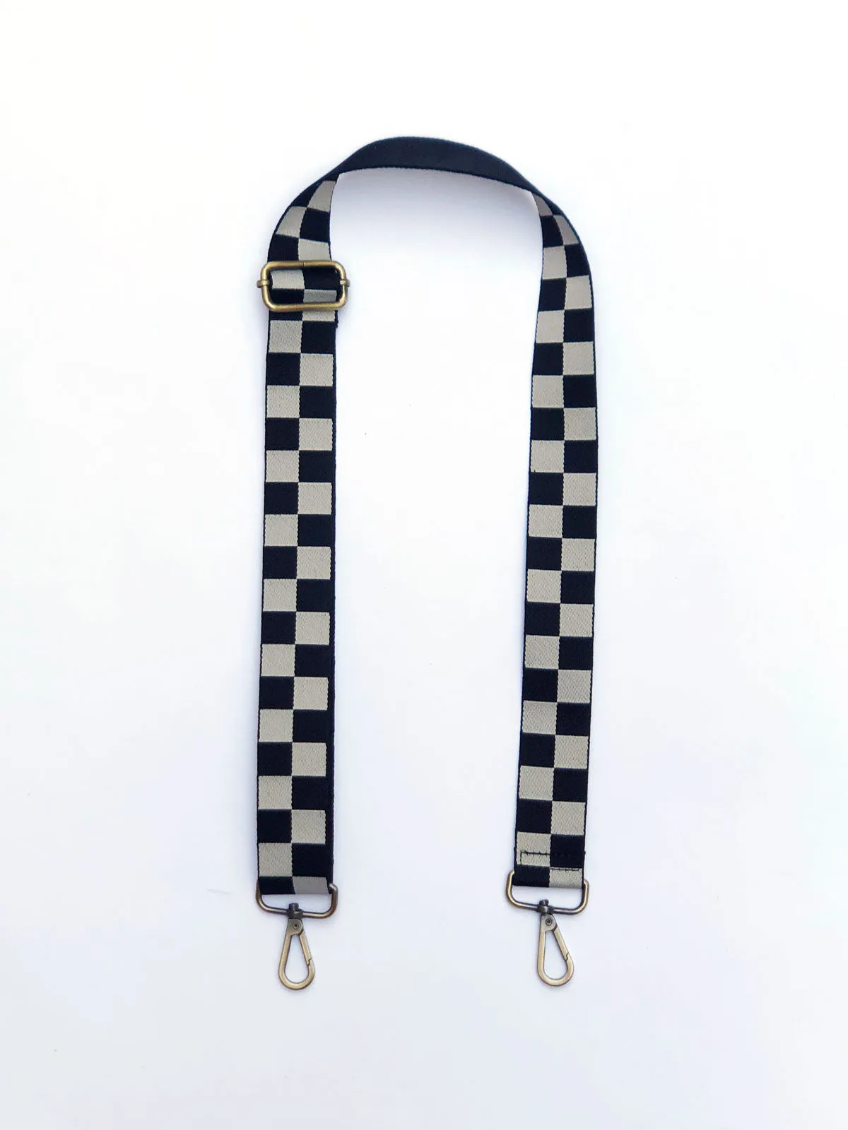 Bag and Strap Bundle: Checkered Strap and Bowie Pack in Stone