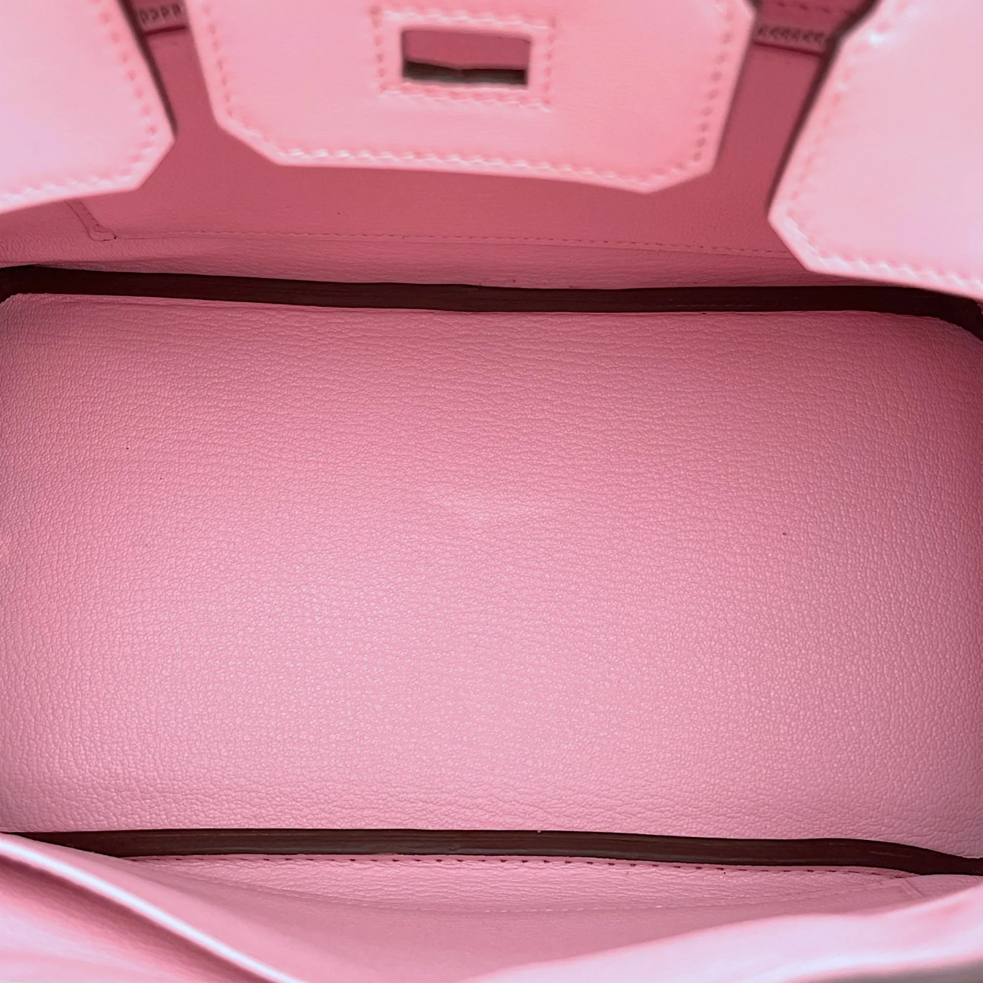 Birkin 25 Rose Sakura in Veau Jonathan, Palladium hardware