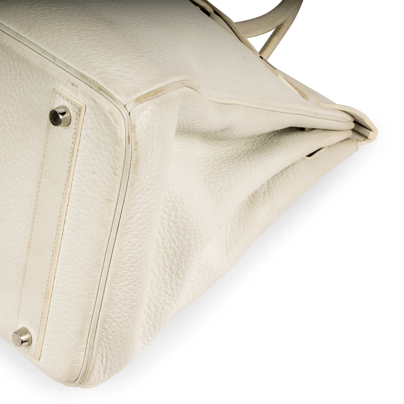 Birkin 40cm - White Togo - PHW