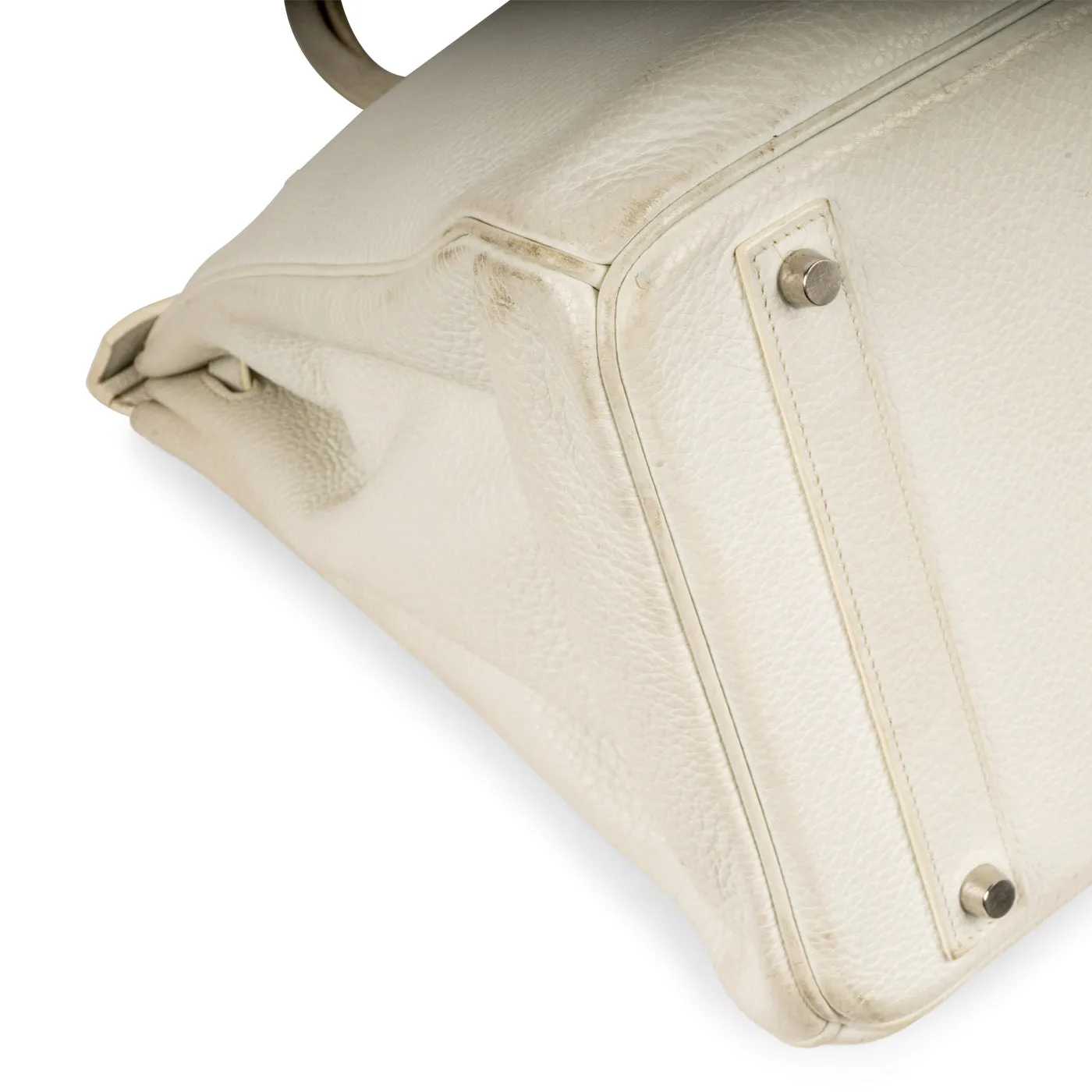 Birkin 40cm - White Togo - PHW