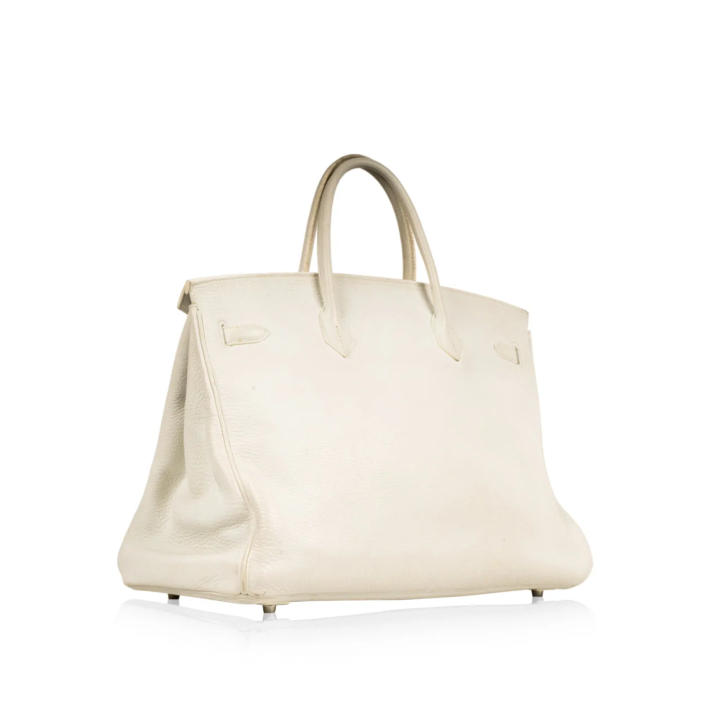 Birkin 40cm - White Togo - PHW
