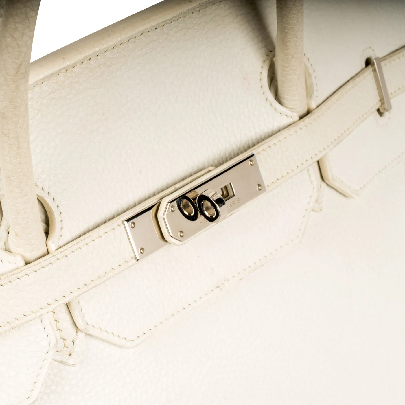Birkin 40cm - White Togo - PHW