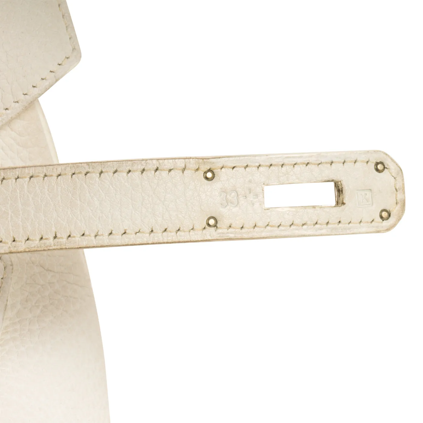 Birkin 40cm - White Togo - PHW