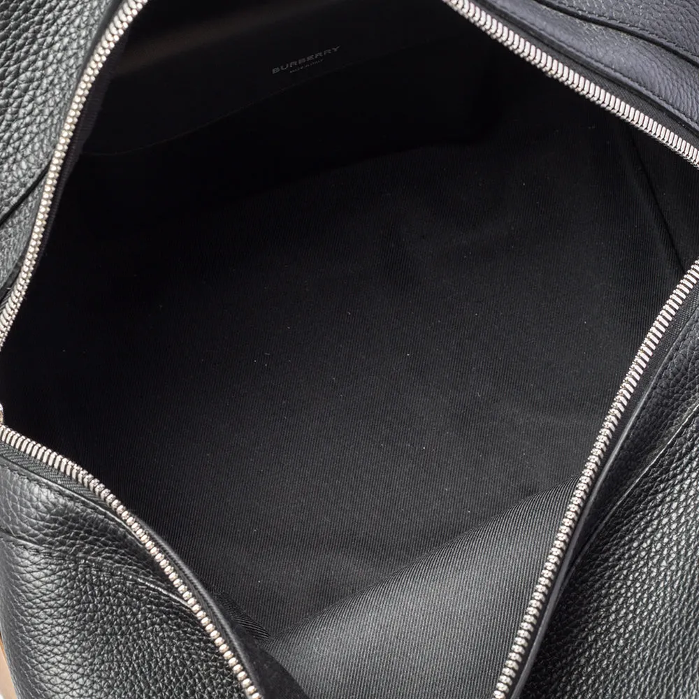 Burberry  Leather Medium Cube Satchel