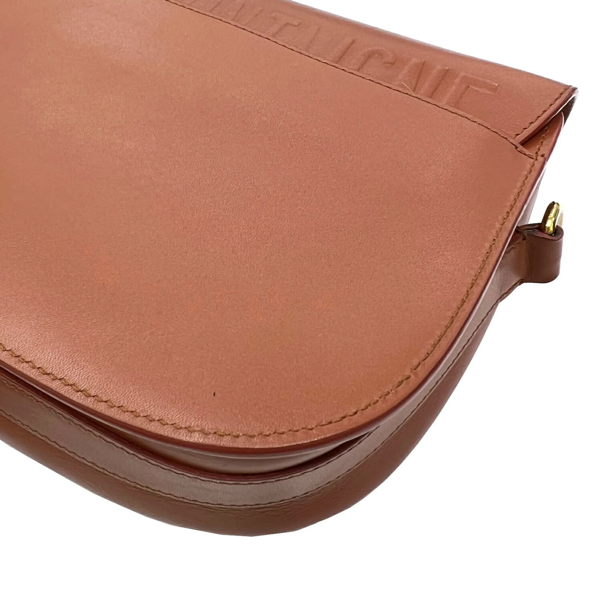 CHRISTIAN DIOR BOBBY Dior Bobby Medium Shoulder Bag Box Calfskin Brown Camel Ladies
