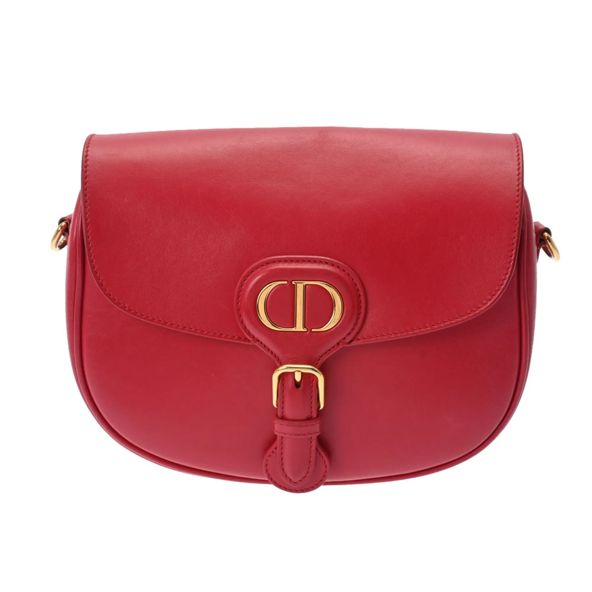 CHRISTIAN DIOR Bobby Medium Pink Women's Leather Shoulder Bag