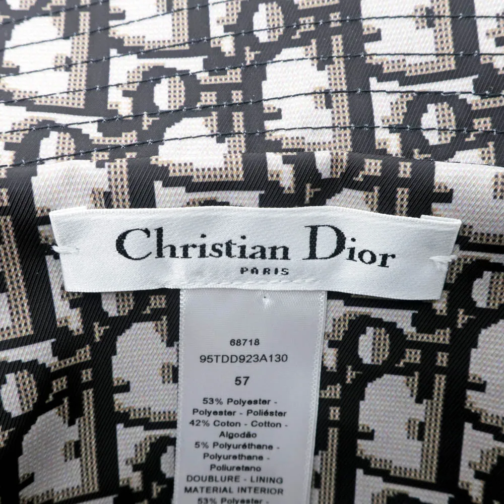 CHRISTIAN DIOR Teddy D Bobby Hat Black Size 57 Hat Small