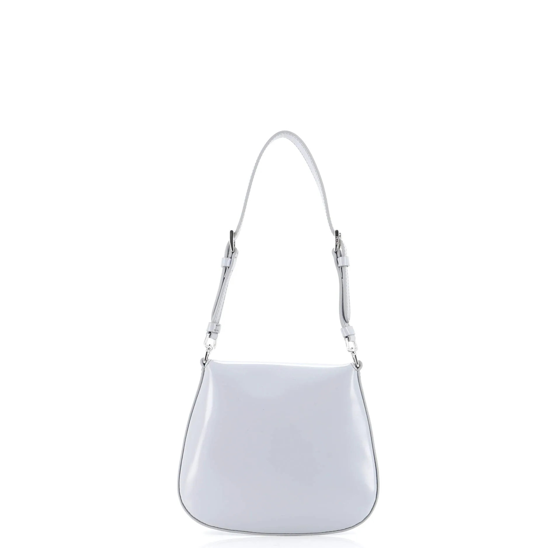 Cleo Flap Shoulder Bag Spazzolato Leather Mini