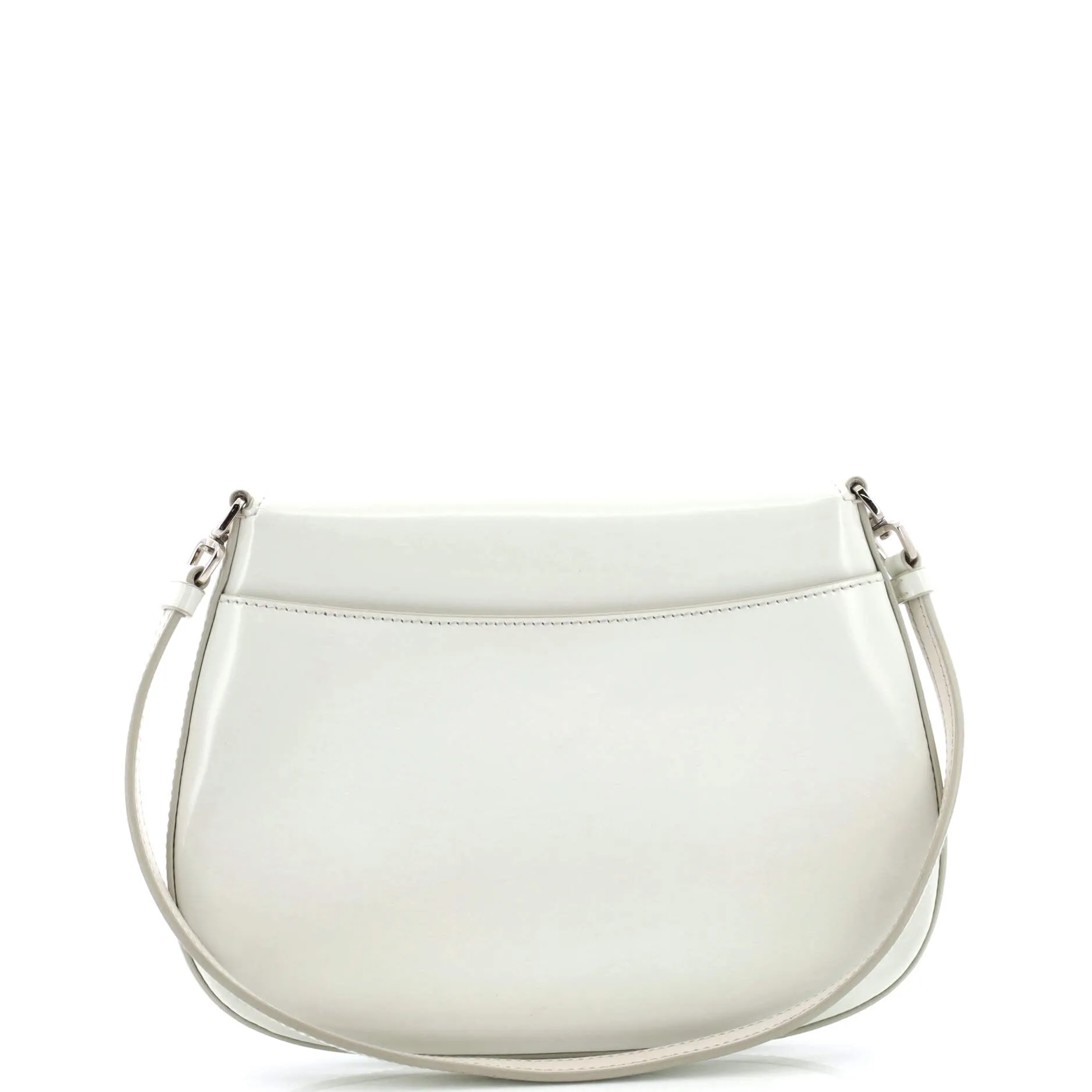 Cleo Flap Shoulder Bag Spazzolato Leather Small