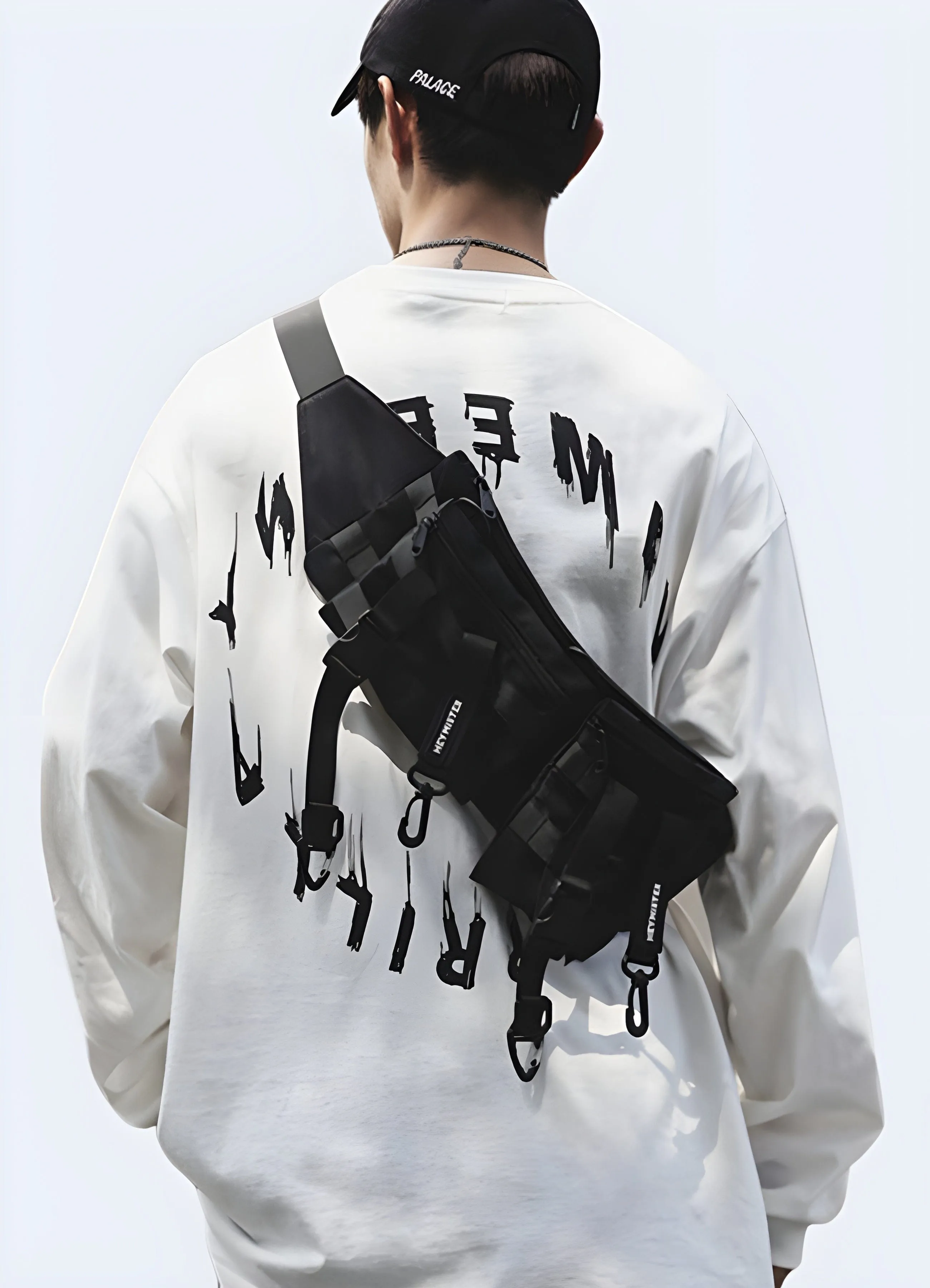 Crossbody Chest Bag Techwear