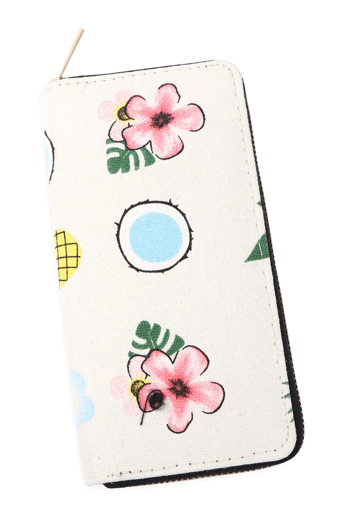 DIGITAL PRINTED ZIPPER WALLET