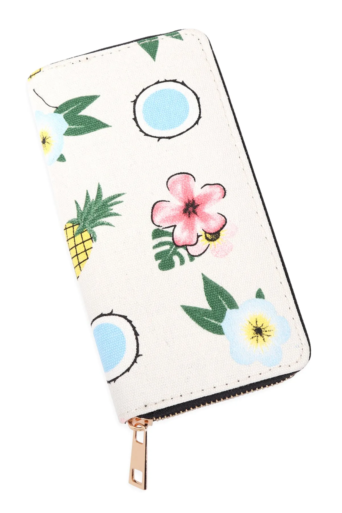 DIGITAL PRINTED ZIPPER WALLET