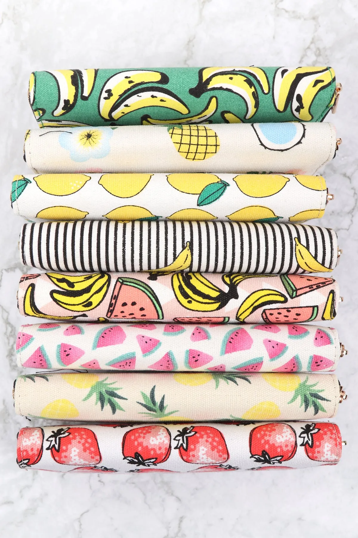 DIGITAL PRINTED ZIPPER WALLET