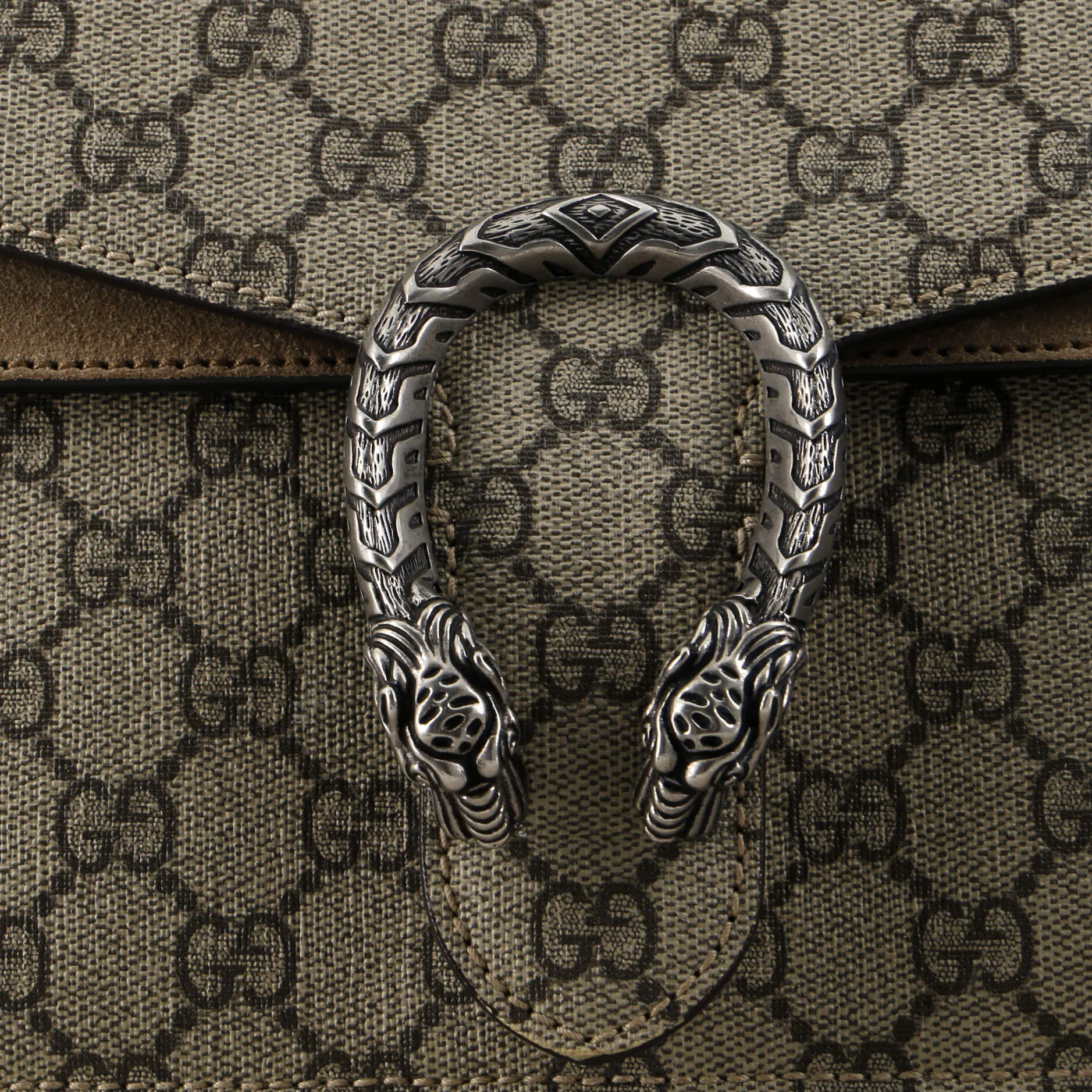 Dionysus Bag GG Coated Canvas Medium