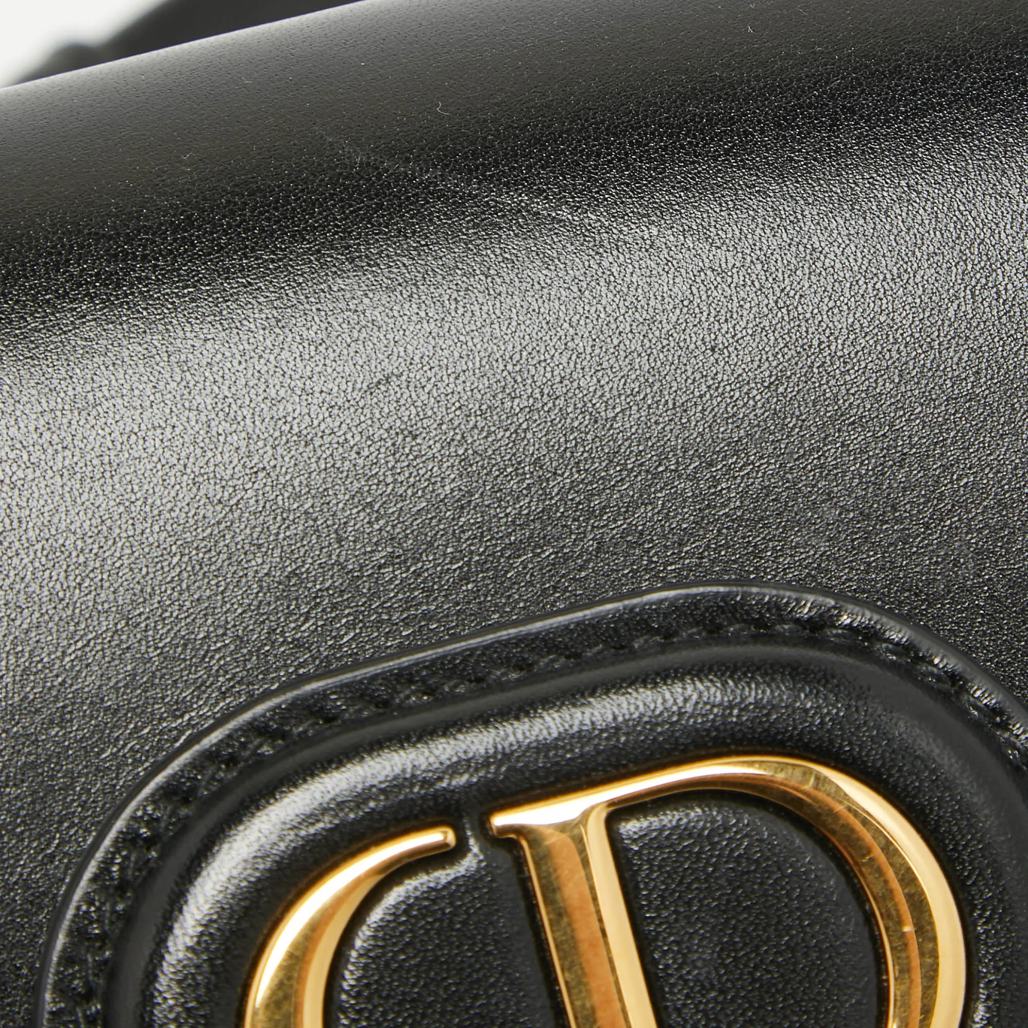 DIOR Black Leather Small Bobby Bag