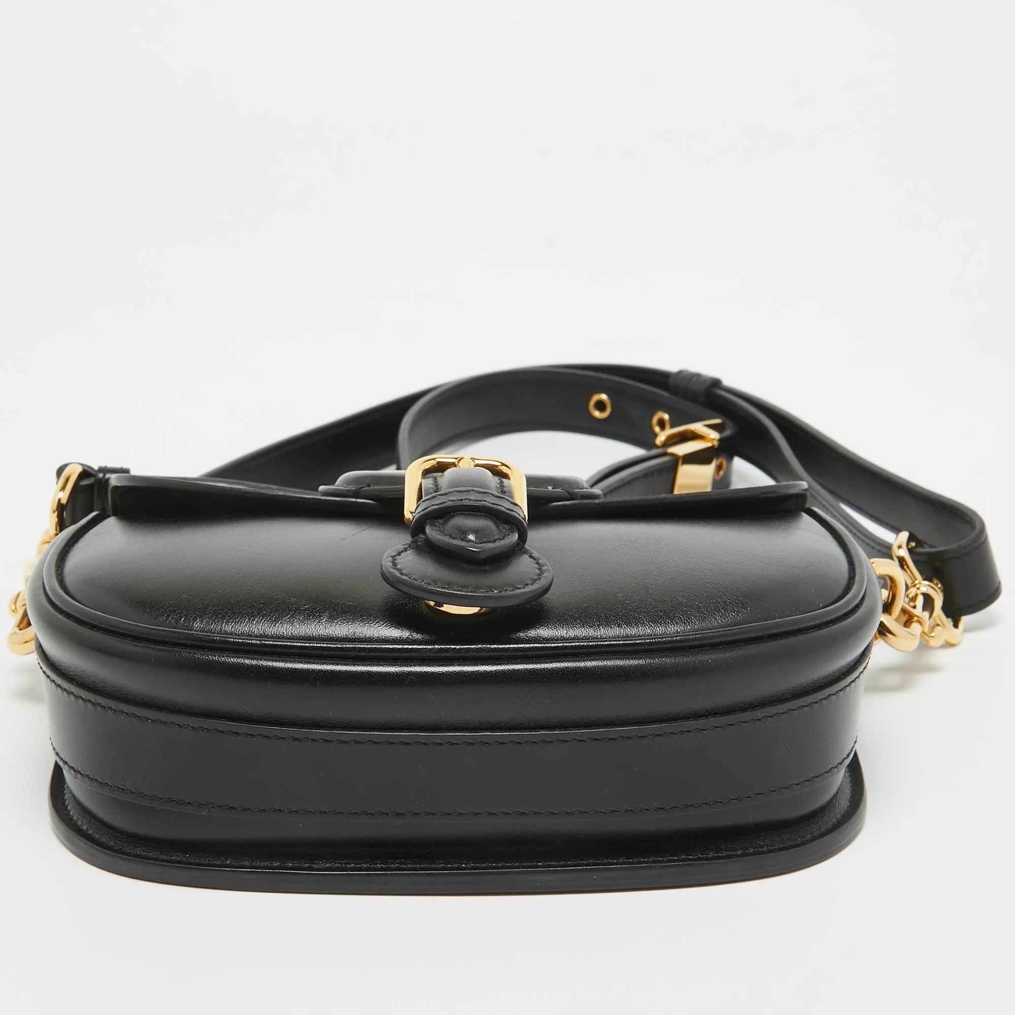 DIOR Black Leather Small Bobby Bag