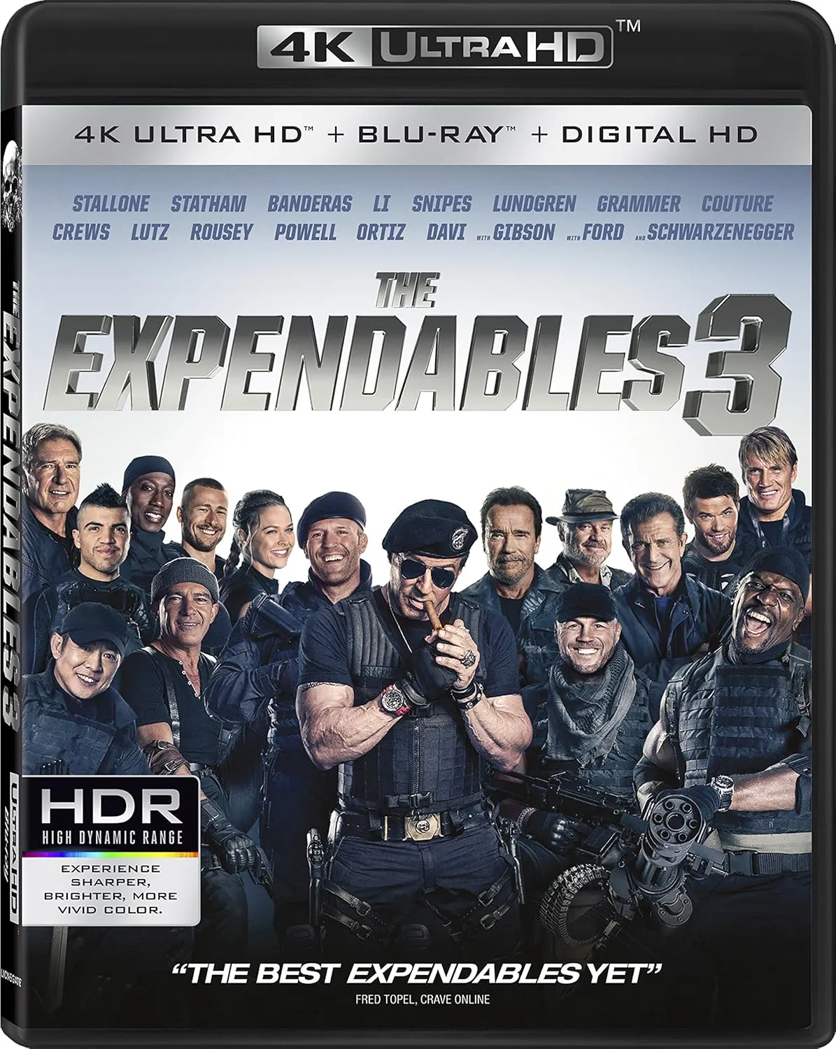 Expendables 3 [4K Ultra HD   Blu-ray   Digital HD] [4K UHD]