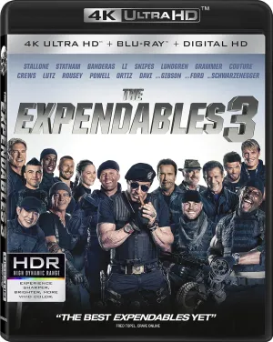 Expendables 3 [4K Ultra HD   Blu-ray   Digital HD] [4K UHD]