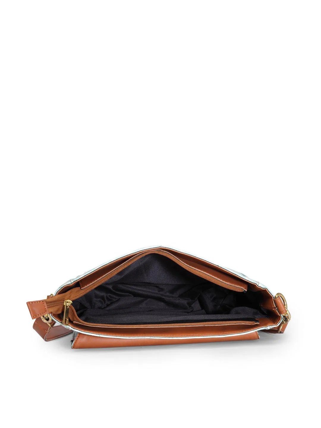 Floral Satchel Bag