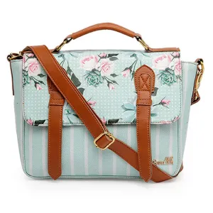 Floral Satchel Bag