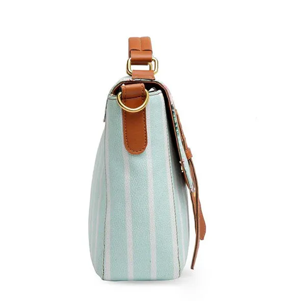 Floral Satchel Bag