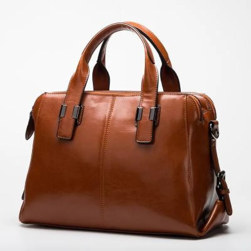 Genuine Leather Messenger Bag