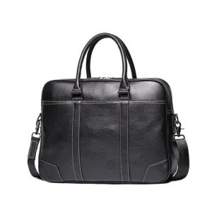 Genuine Soft Leather Satchel
