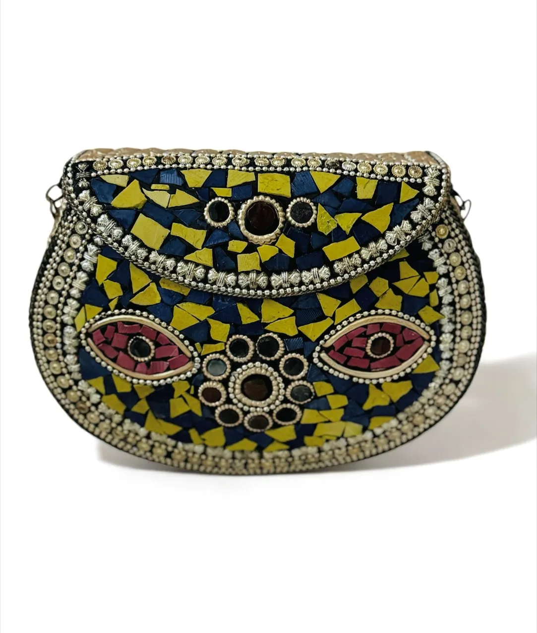 Gold Mosaic Purse