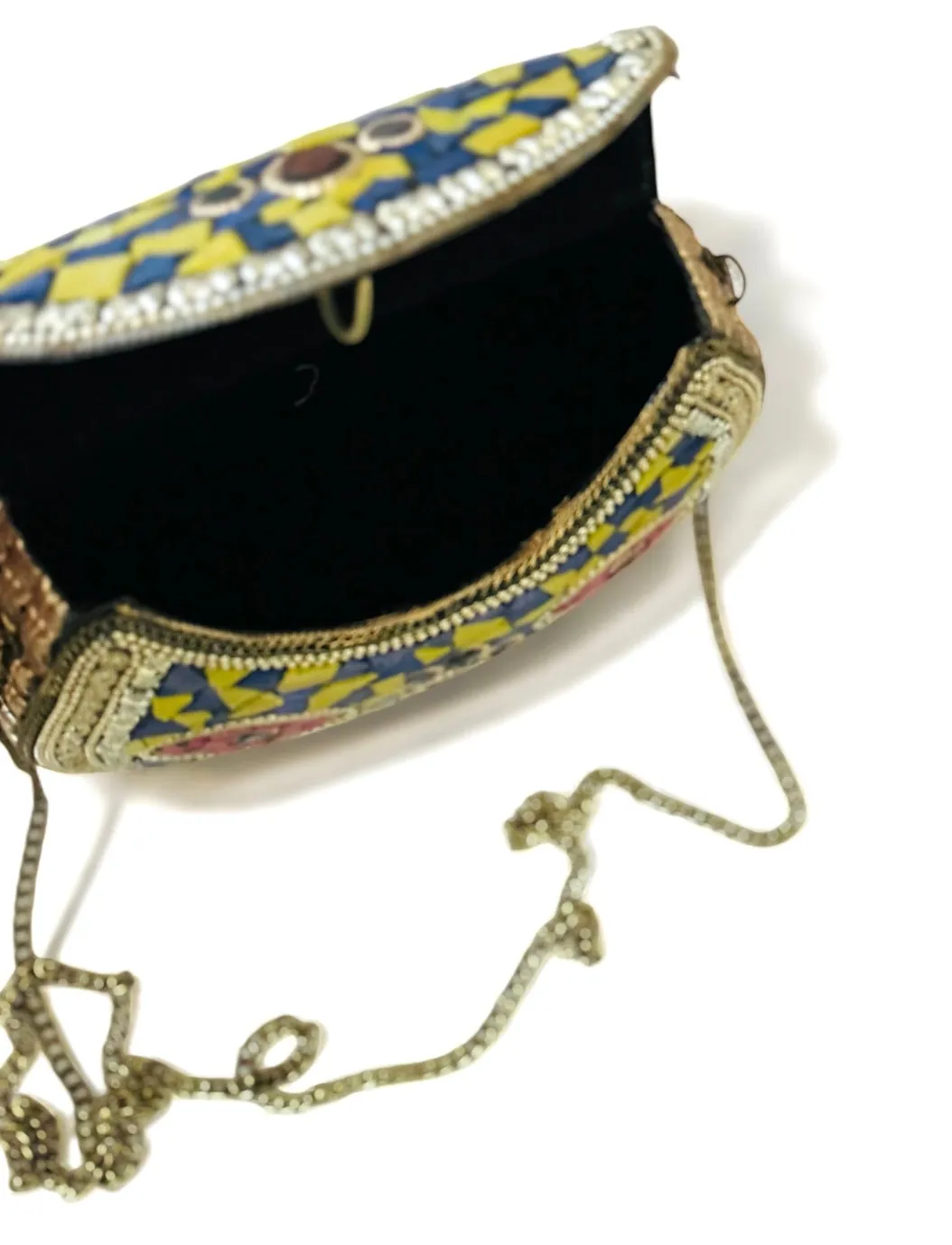 Gold Mosaic Purse