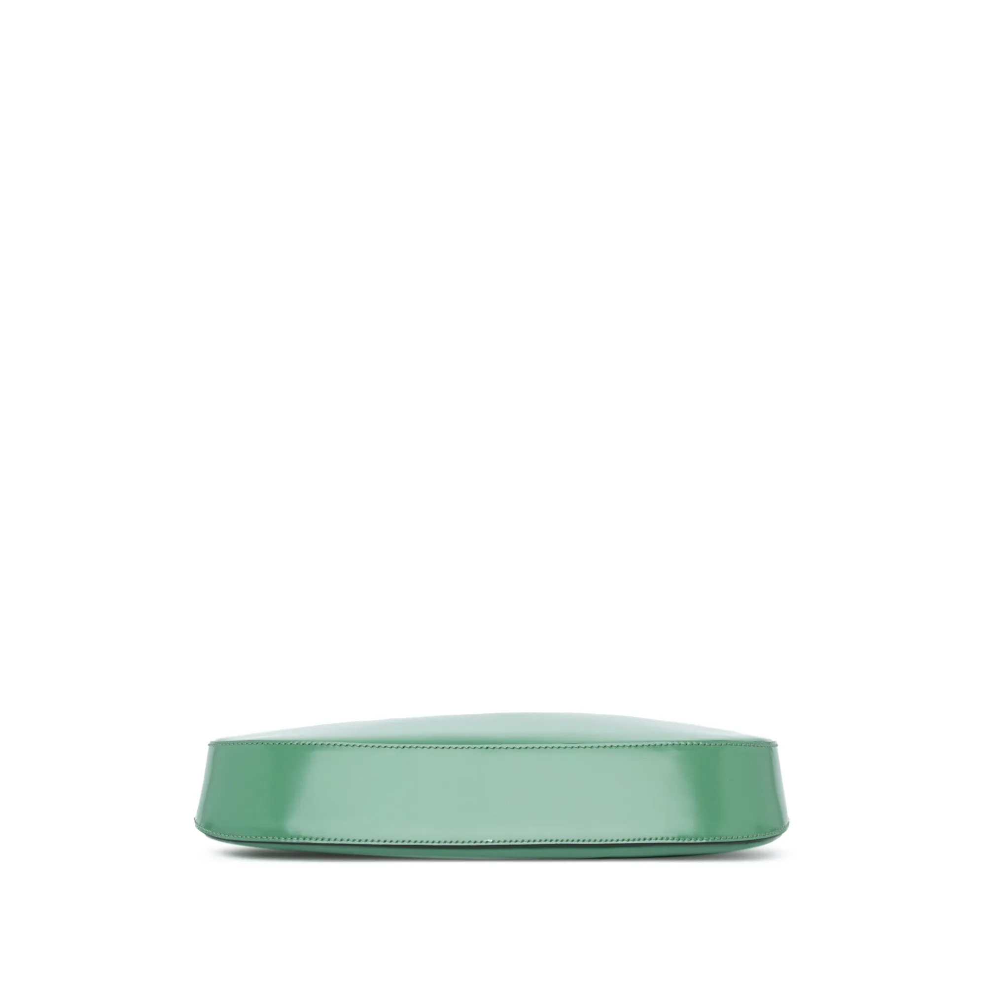 Green Prada Spazzolato Cleo Shoulder Bag