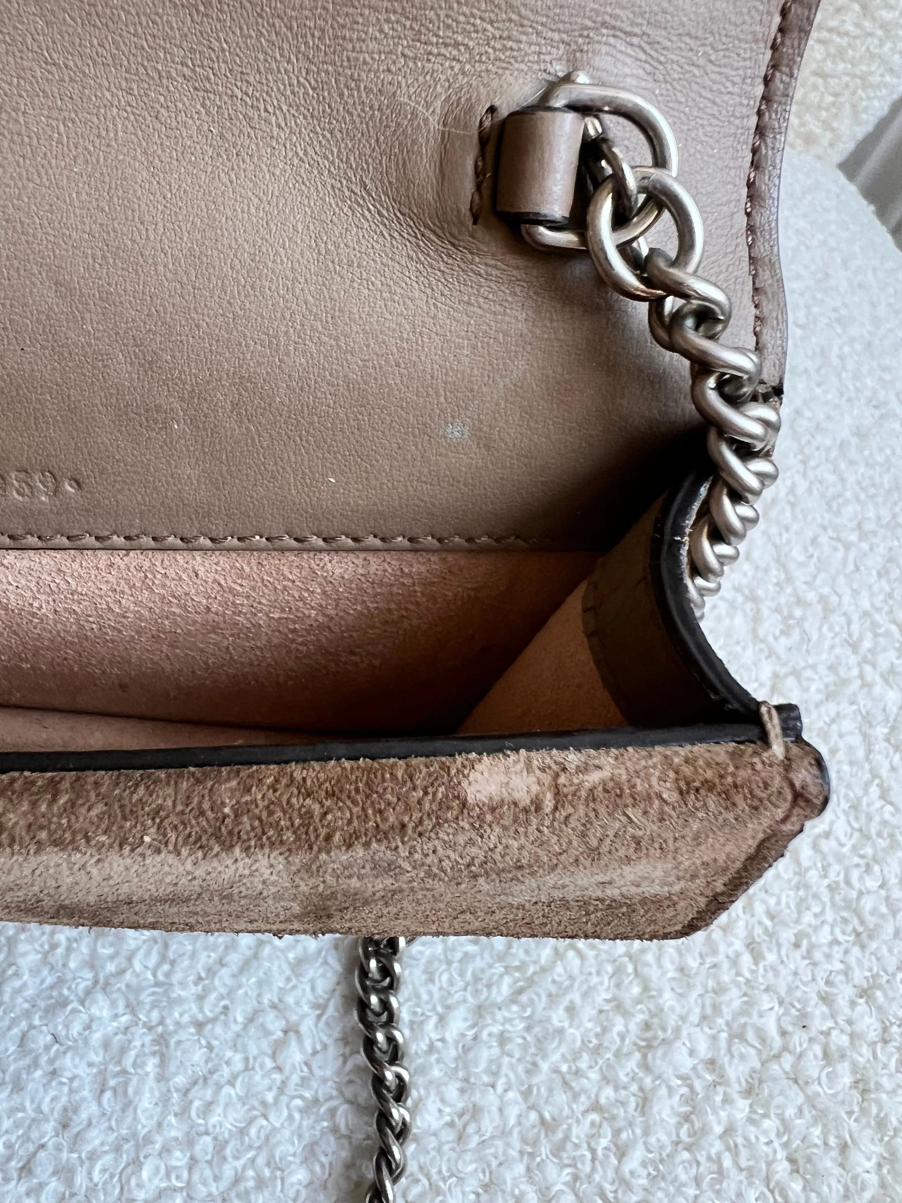 Gucci Dionysus GG Supreme Super Mini Shoulder Bag (RRP £835)