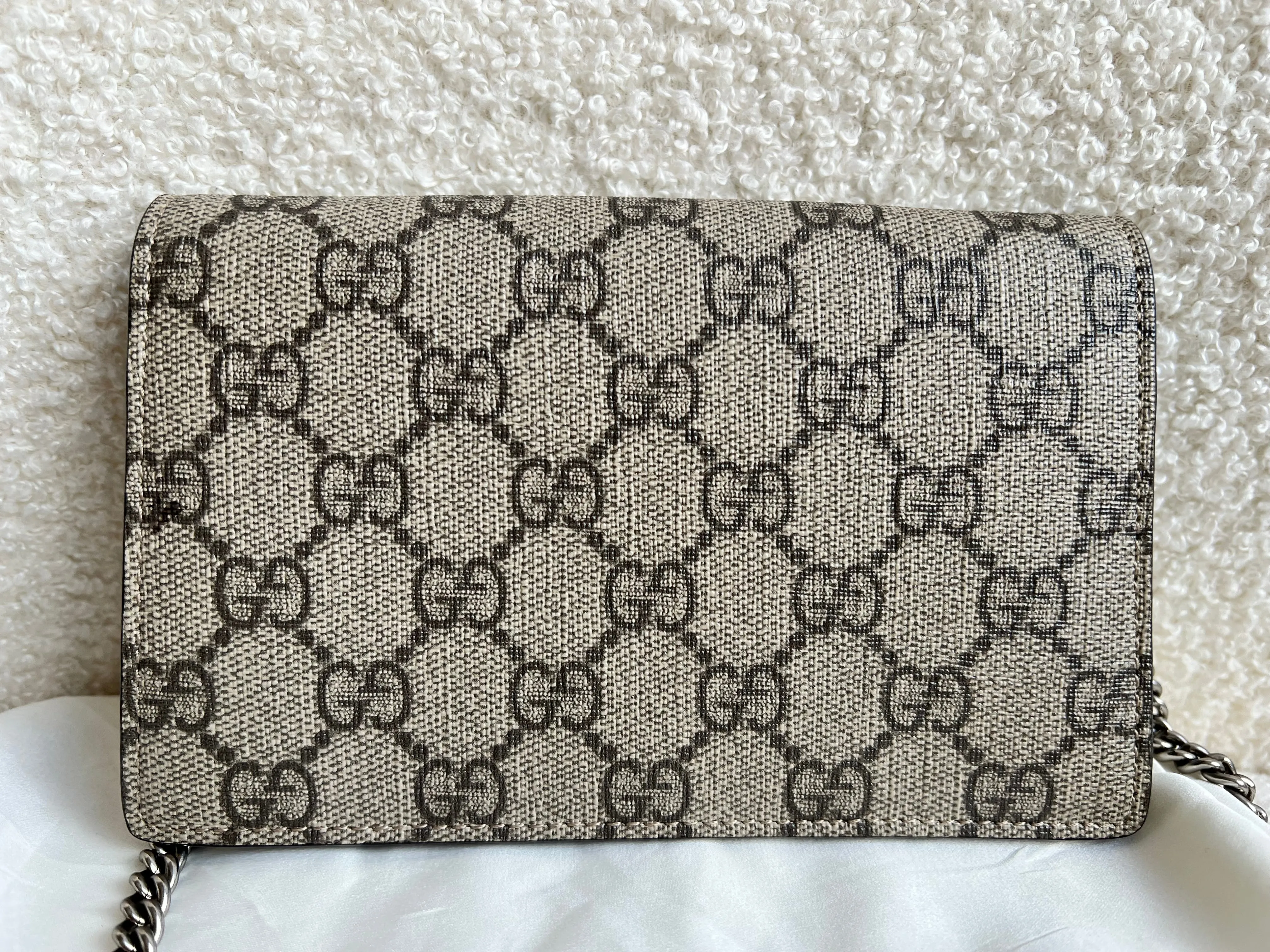 Gucci Dionysus GG Supreme Super Mini Shoulder Bag (RRP £835)