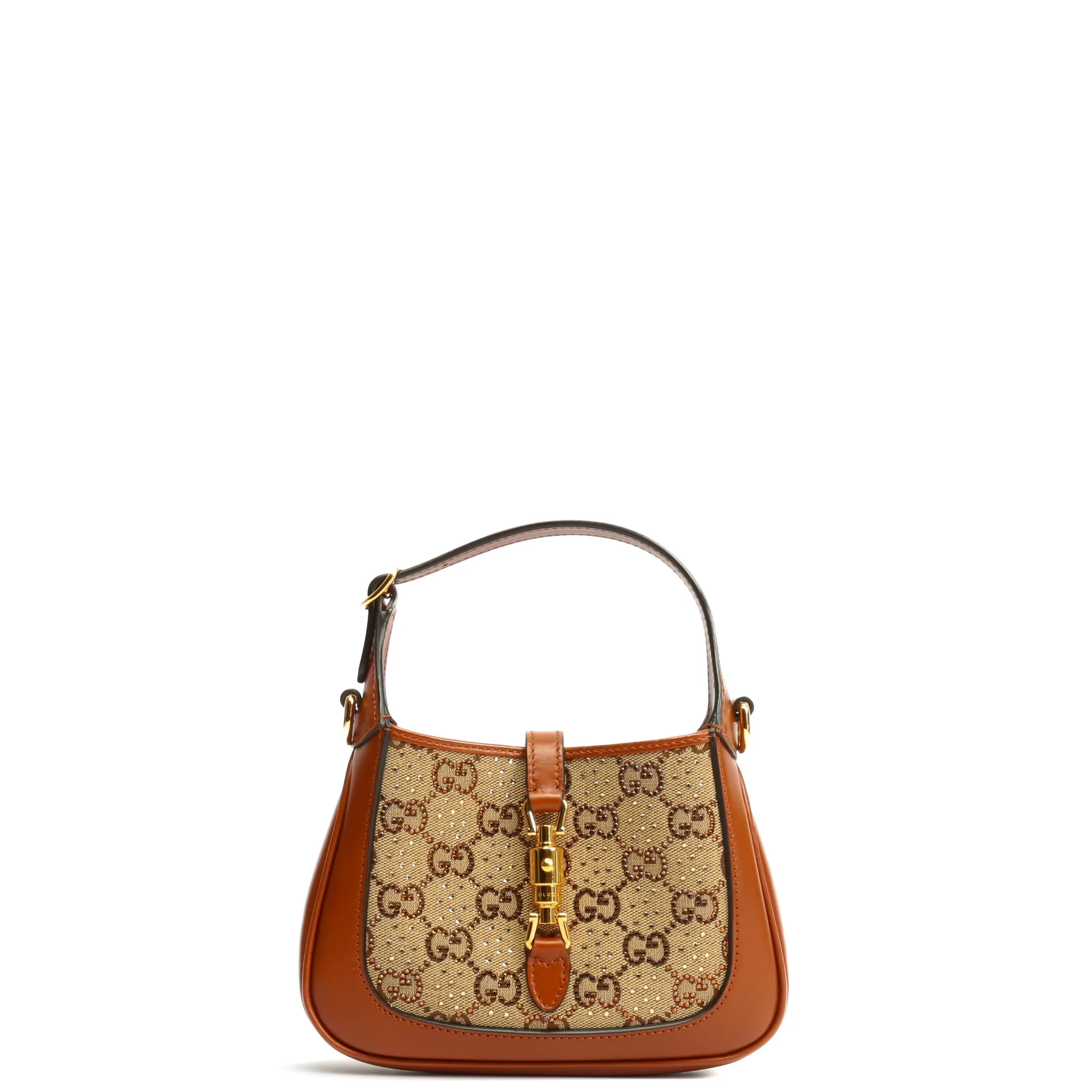 GUCCI Jackie 1961 Crystal GG Mini