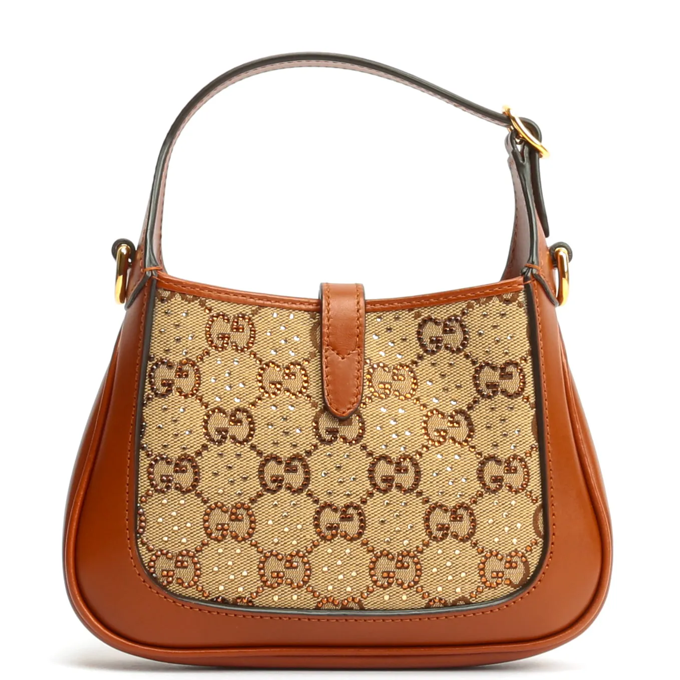 GUCCI Jackie 1961 Crystal GG Mini