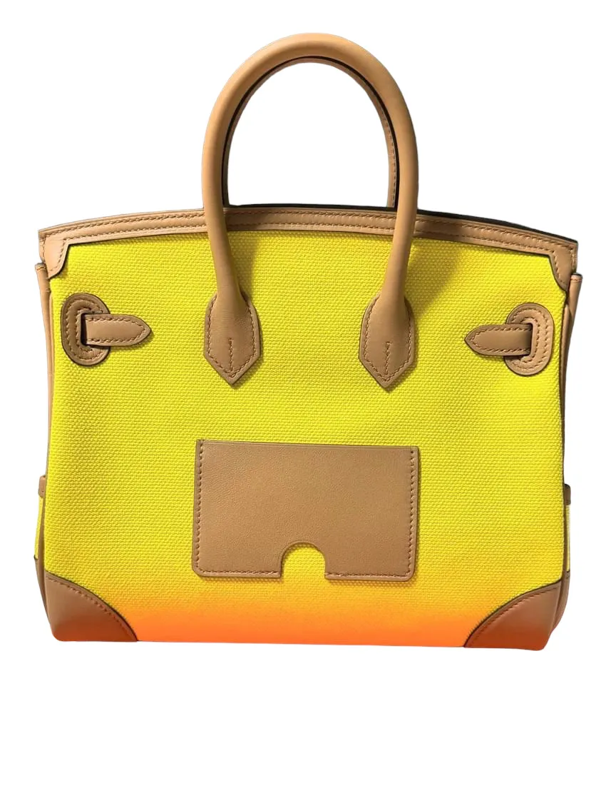 Hermès Birkin 25 Cargo Jaune Citron Chai