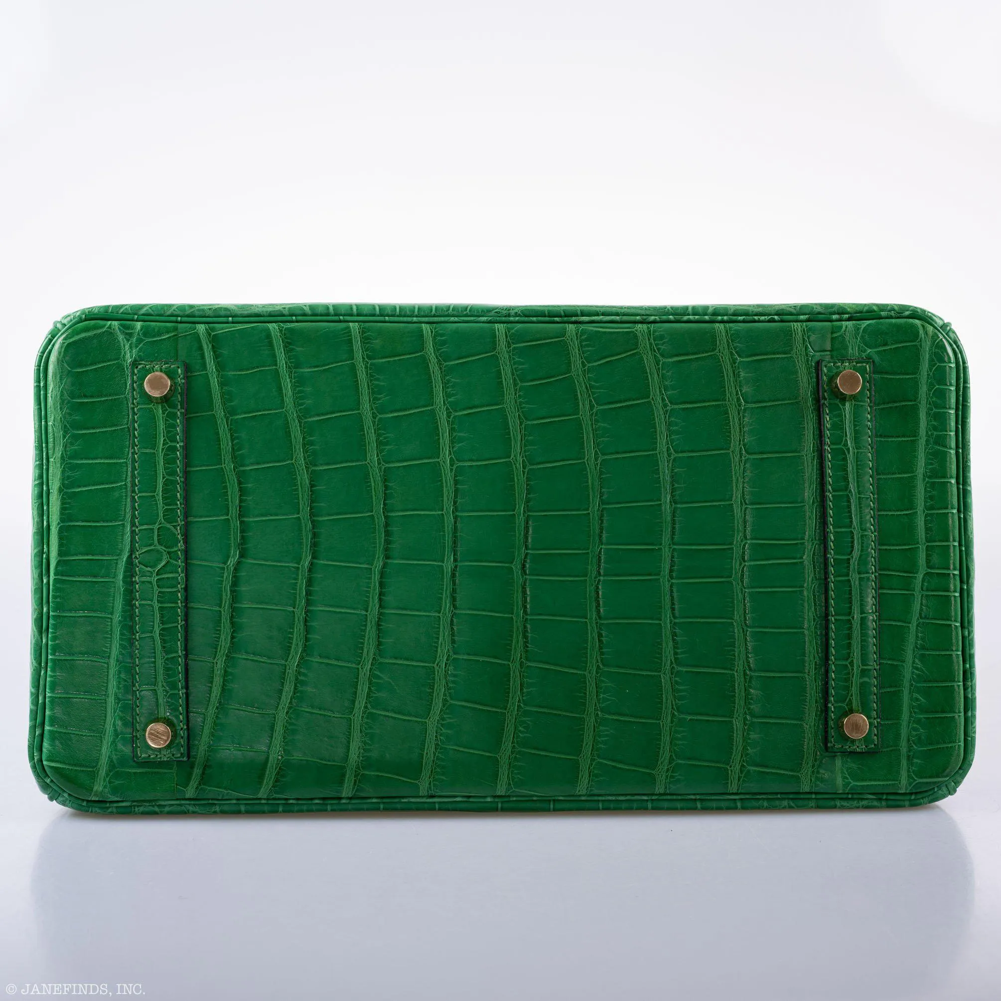 Hermès Birkin 35 Cactus Matte Alligator Gold Hardware