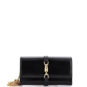 Jackie 1961 Continental Chain Wallet Leather