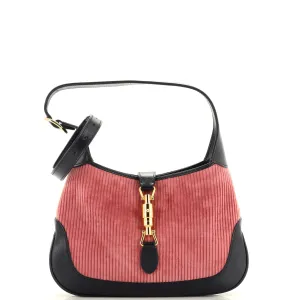 Jackie 1961 Hobo Corduroy with Leather Small