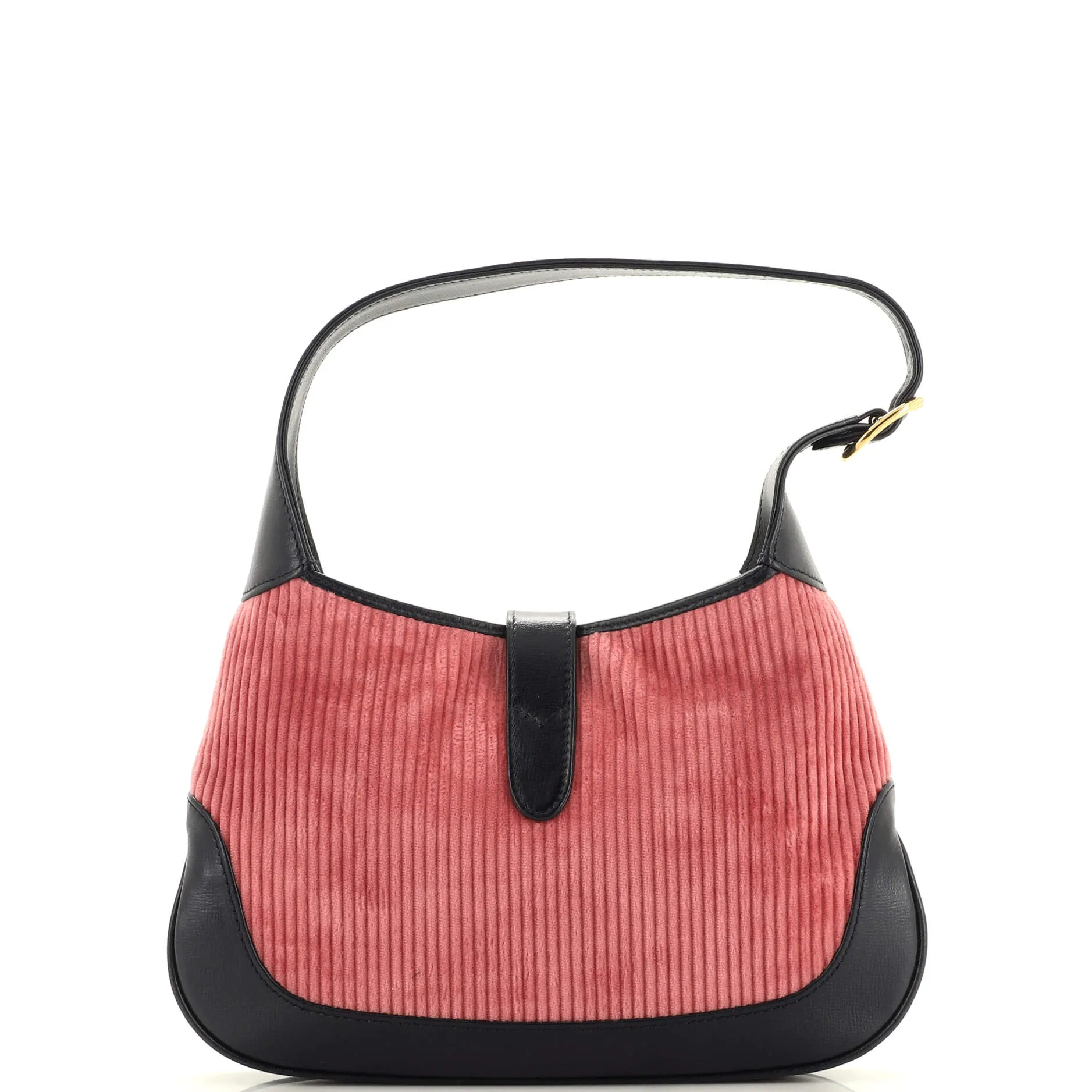 Jackie 1961 Hobo Corduroy with Leather Small