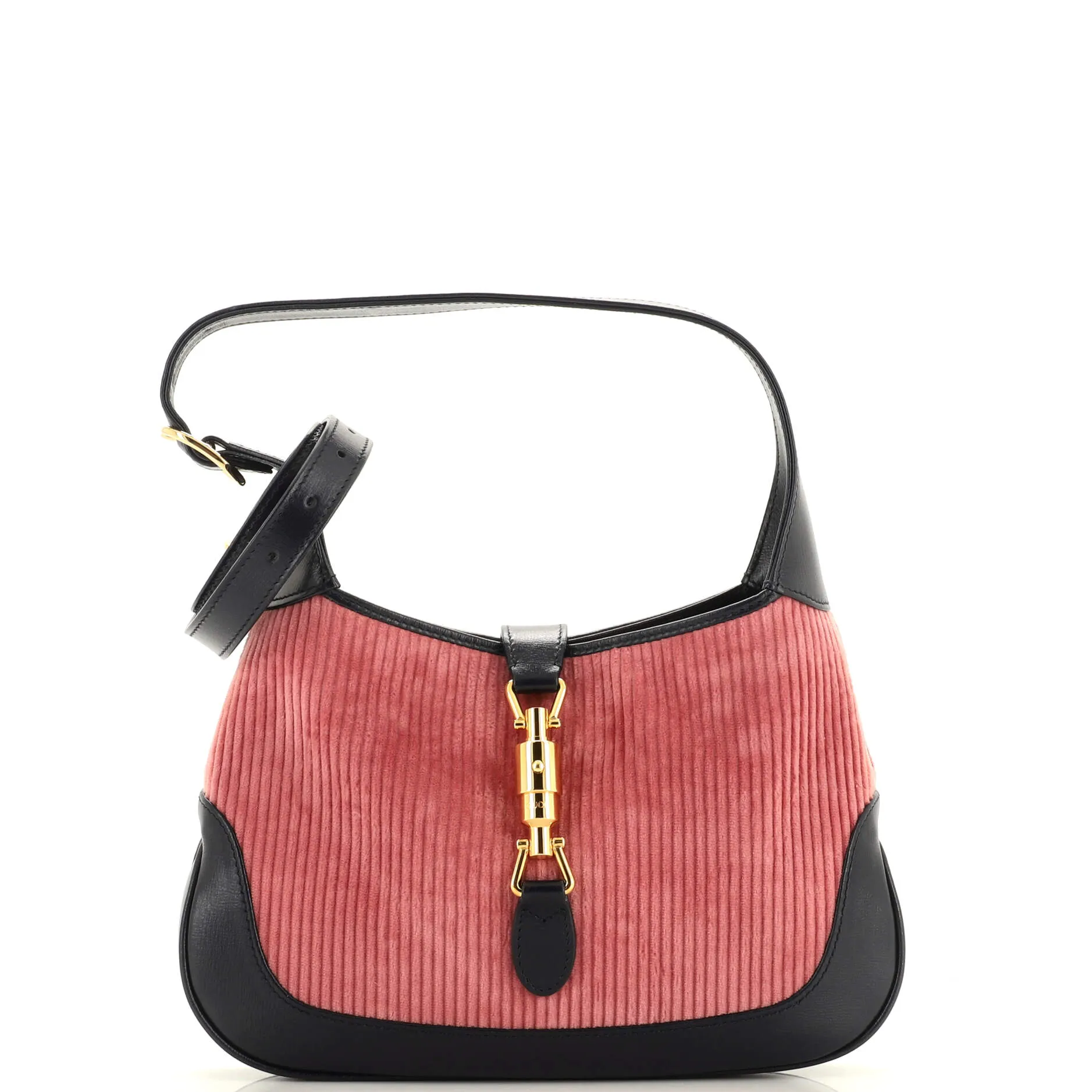 Jackie 1961 Hobo Corduroy with Leather Small