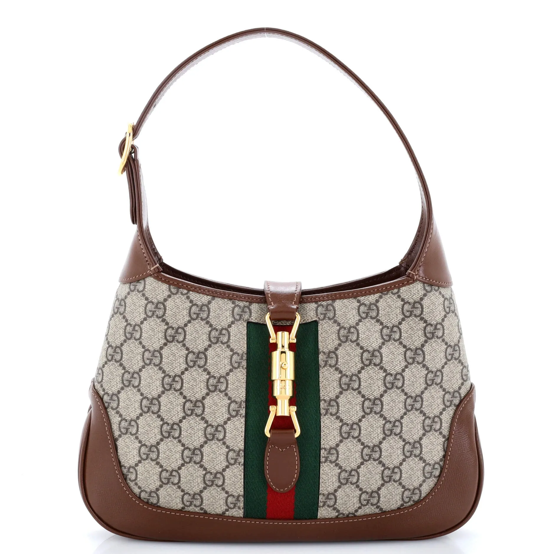 Jackie 1961 Hobo GG Coated Canvas Small