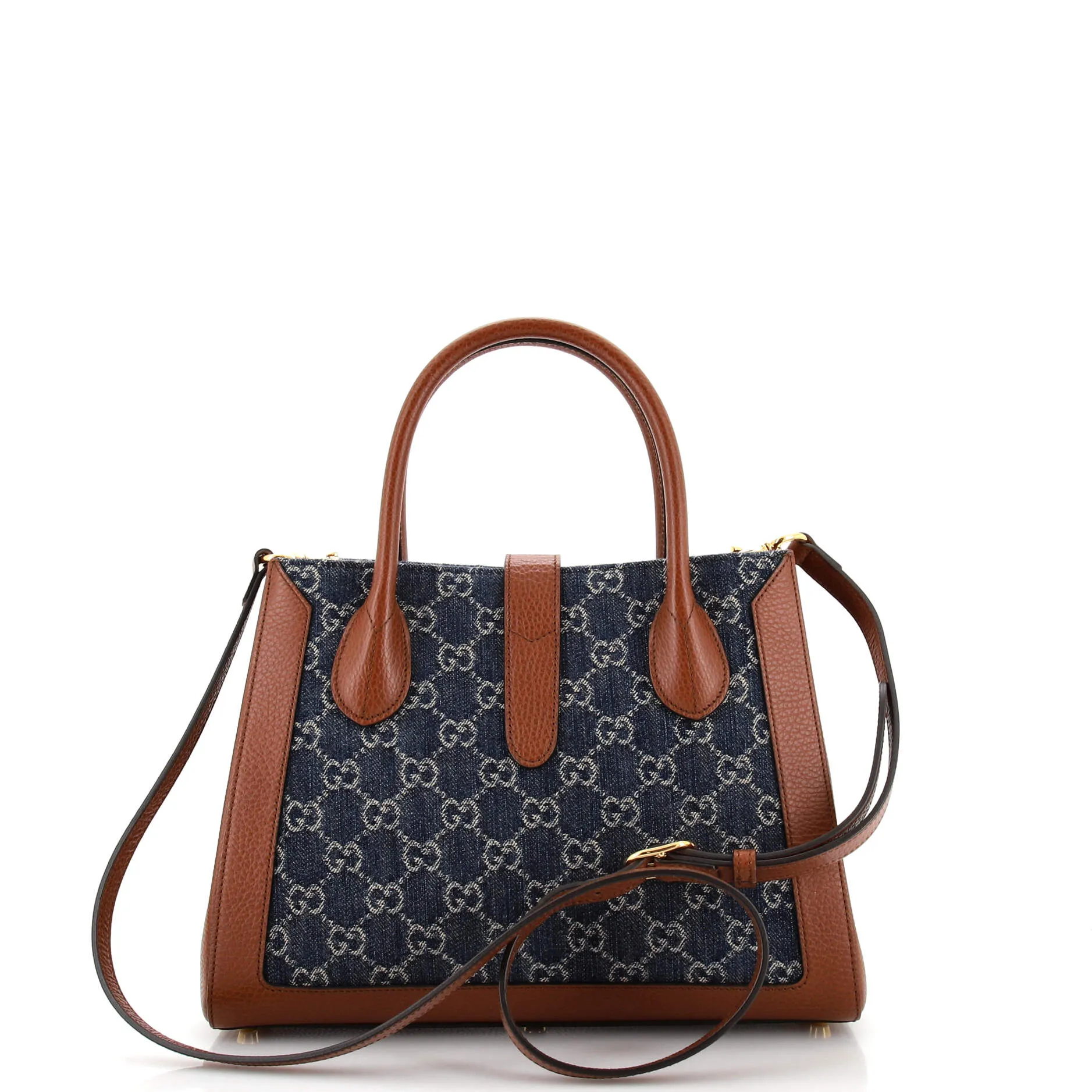 Jackie 1961 Tote GG Denim and Leather Medium