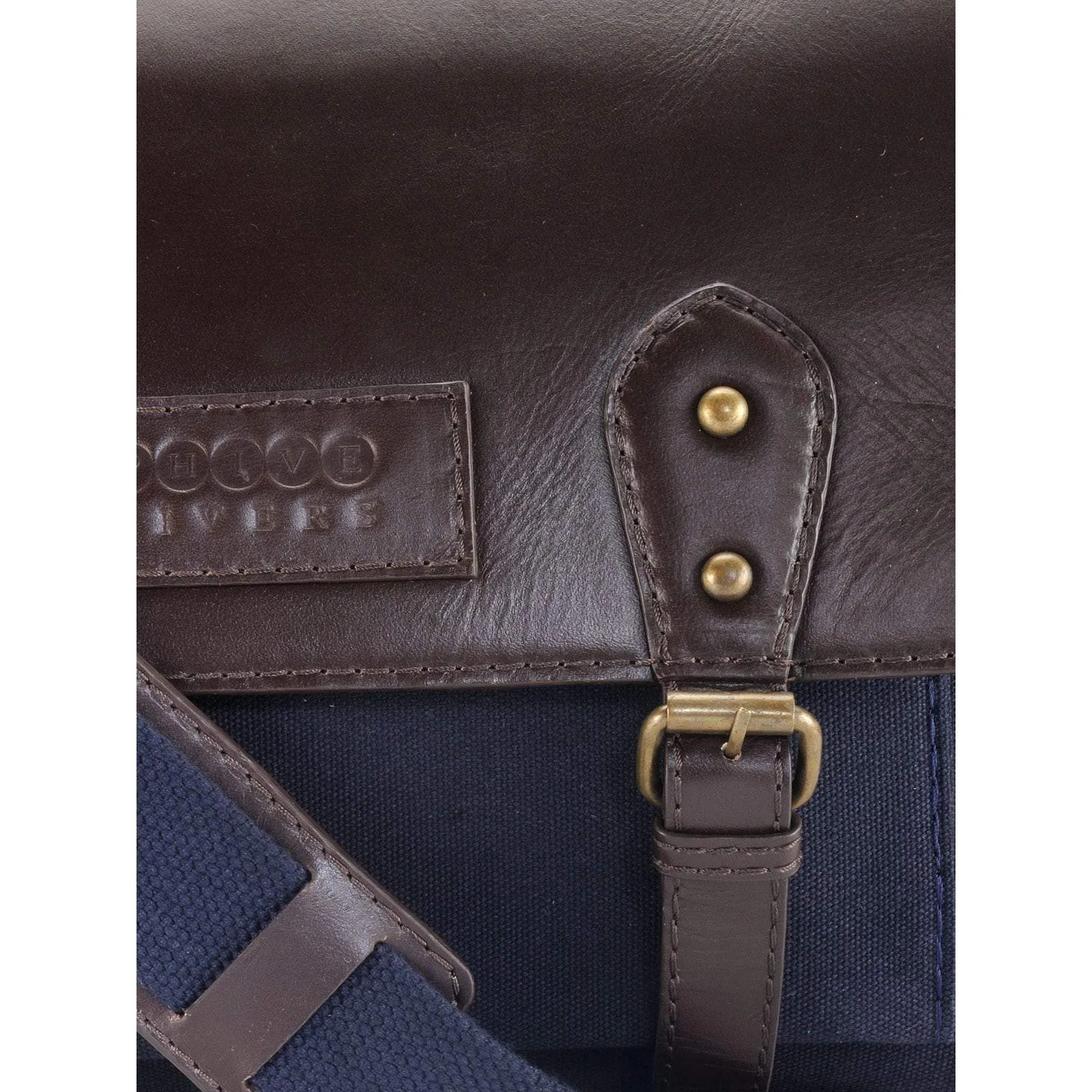Leather Messenger Bag - PR1112