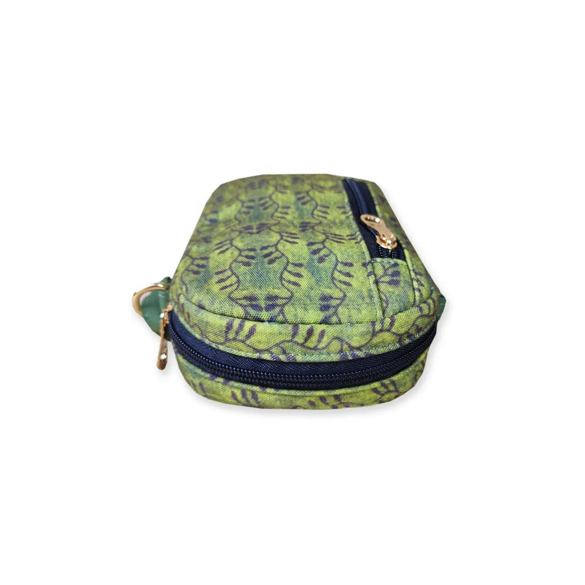 Mini Sling Bag-Kalamkari Green Bel