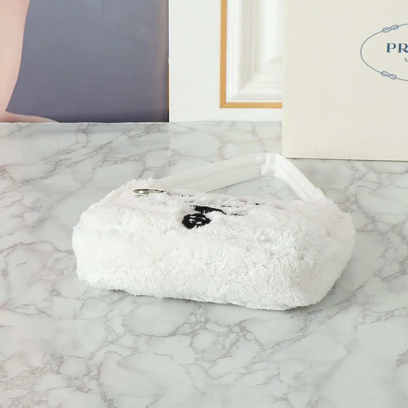 P Re-edition 2000 Teddy Mini Bag