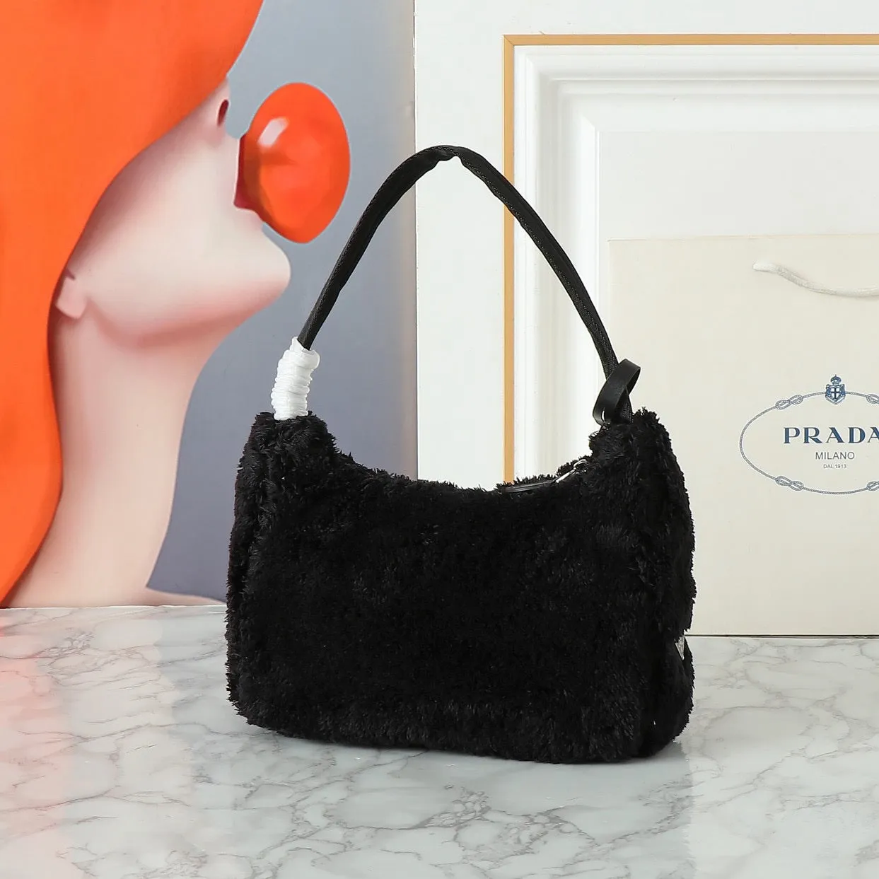 P Re-edition 2000 Teddy Mini Bag