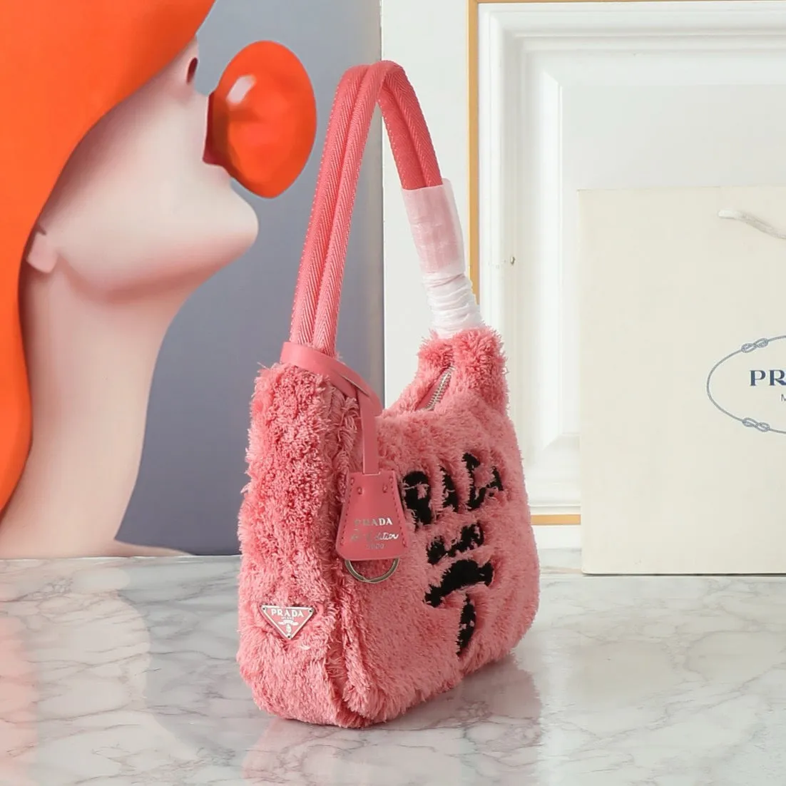 P Re-edition 2000 Teddy Mini Bag