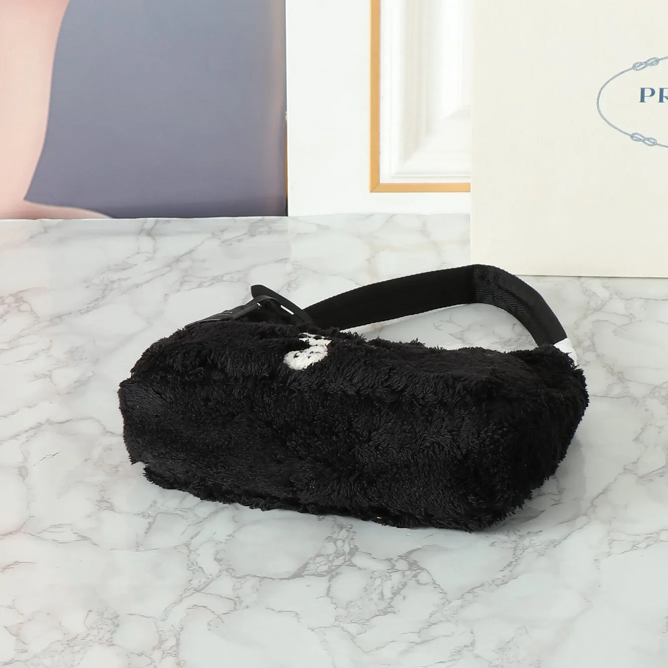 P Re-edition 2000 Teddy Mini Bag