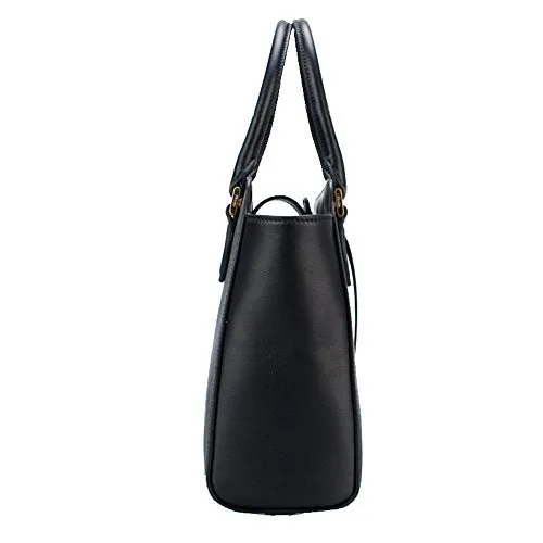 Prada Women's Saffiano Leather Shoulder Tote Handbag 1BA113